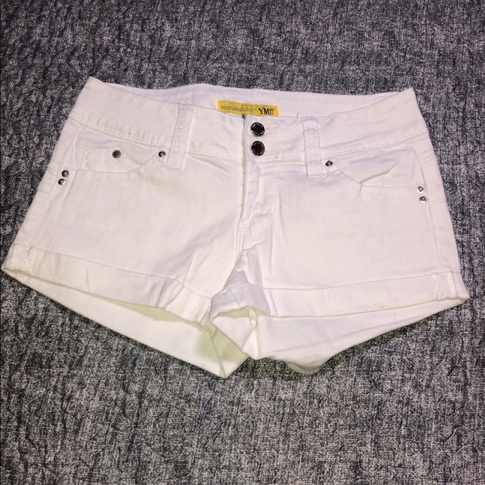 White shorts